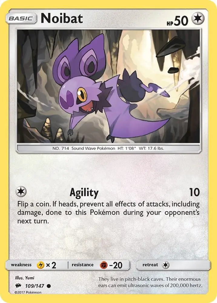 Noibat, Burning Shadows 109/147