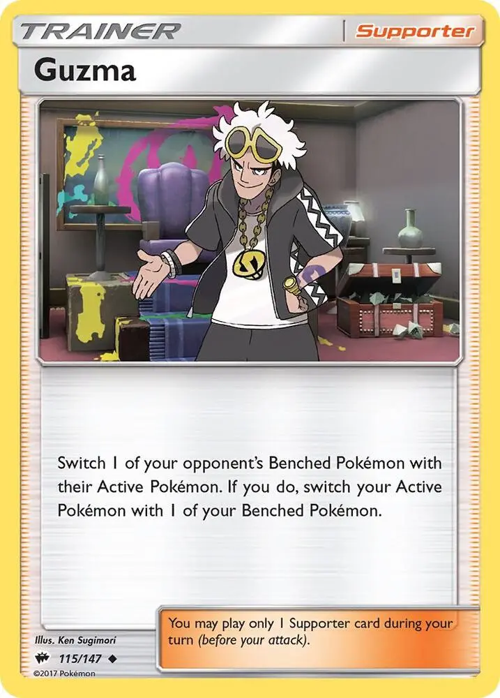 Guzma, Burning Shadows 115/147