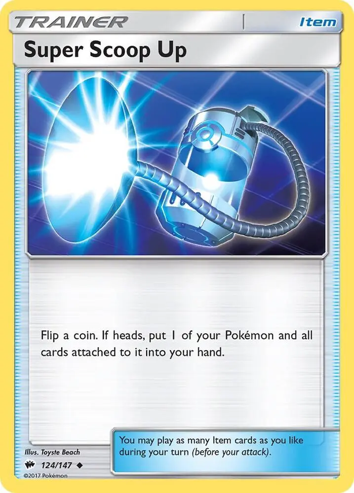 Super Scoop Up, Burning Shadows 124/147