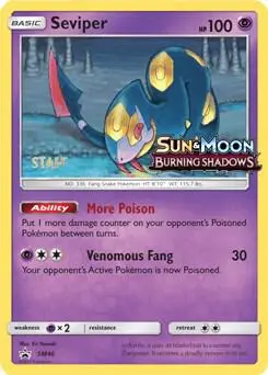 Seviper, SM Black Star Promos SM46