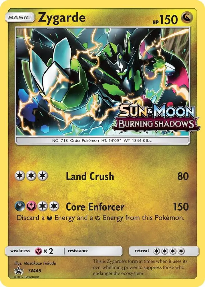 Zygarde, SM Black Star Promos SM48