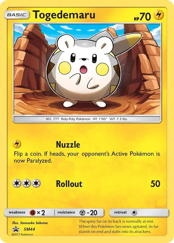 Togedemaru, SM Black Star Promos SM44/248