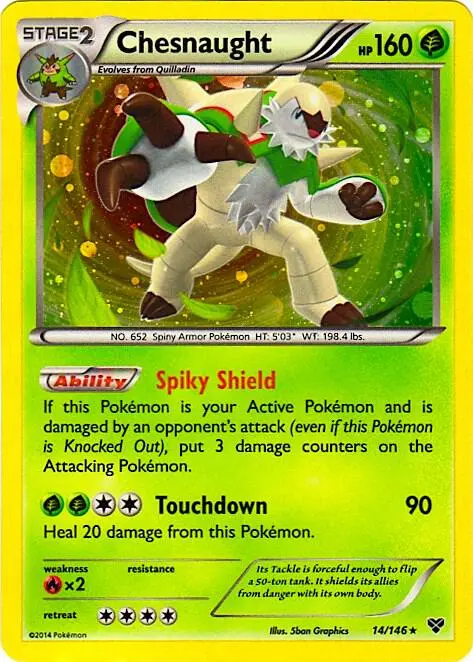 Chesnaught, Blister Exclusives 014/146