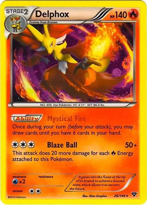 Delphox, Blister Exclusives 026/146
