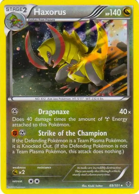 Haxorus, Blister Exclusives 069/101