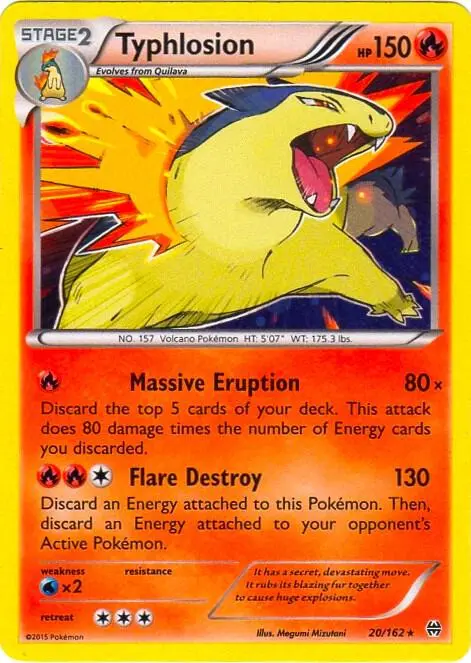 Typhlosion, Blister Exclusives 020/162