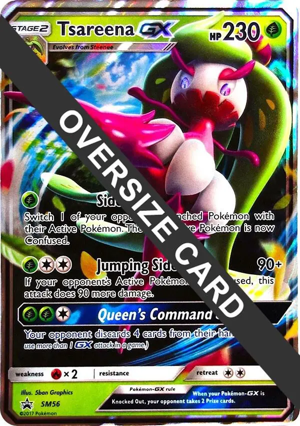 Tsareena GX, Jumbo cards SM56
