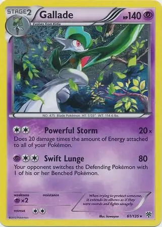 Gallade, Blister Exclusives 061/135
