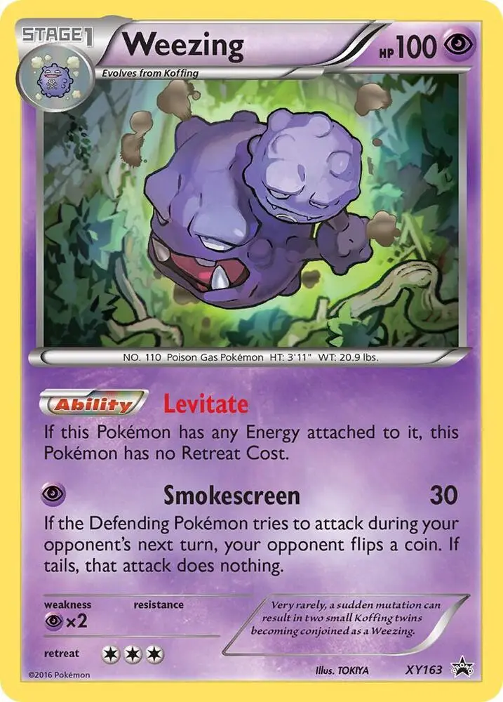 Weezing, XY Black Star Promos XY163/211