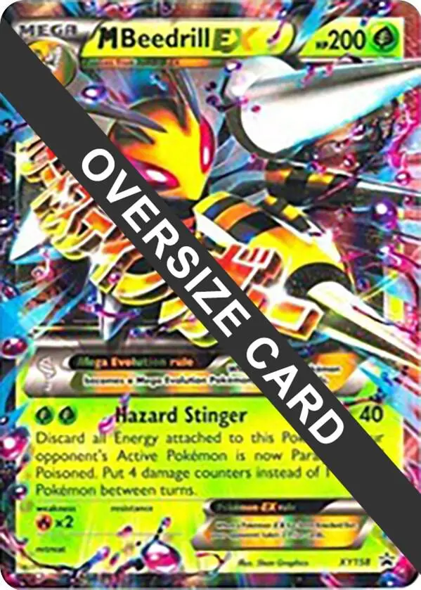 M Beedrill EX, Jumbo cards XY158