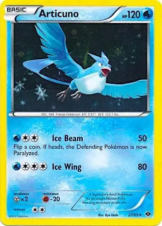Articuno, Blister Exclusives 027/099