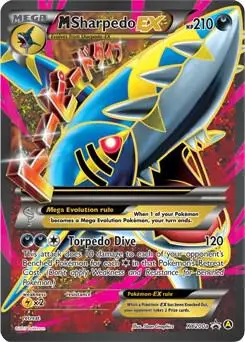 M Sharpedo EX, Alternate Art Promos XY200a