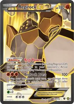Regirock EX, Alternate Art Promos 043a/124