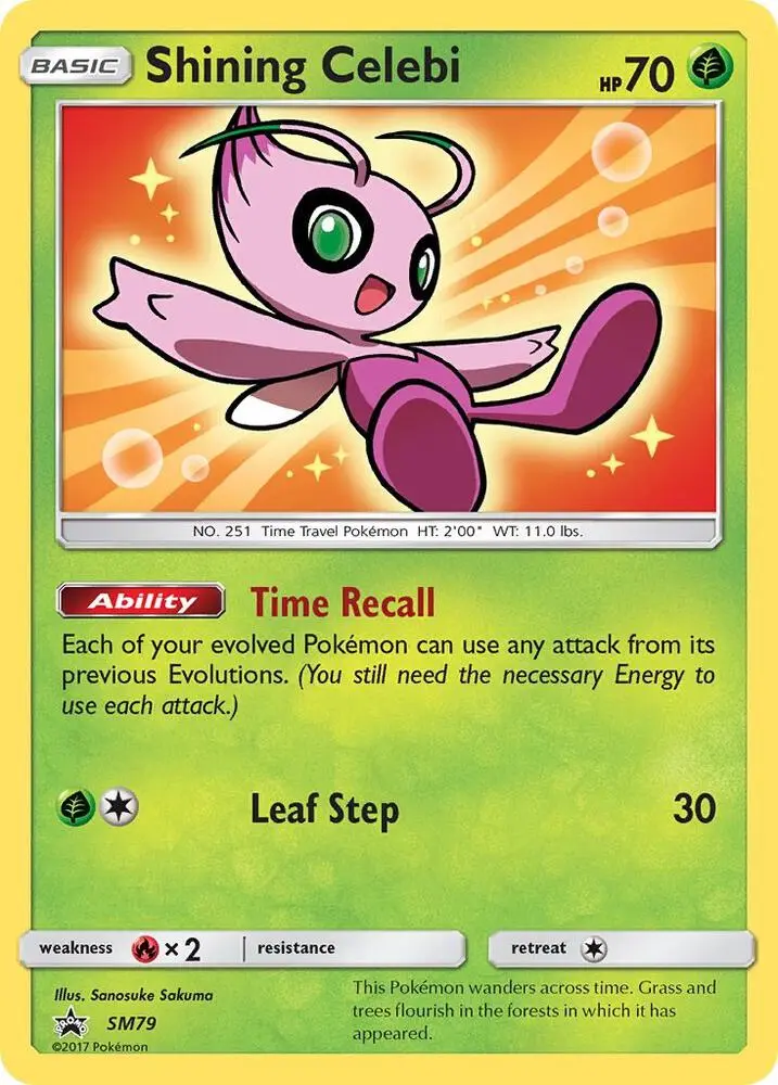 Shining Celebi, SM Black Star Promos SM79/248
