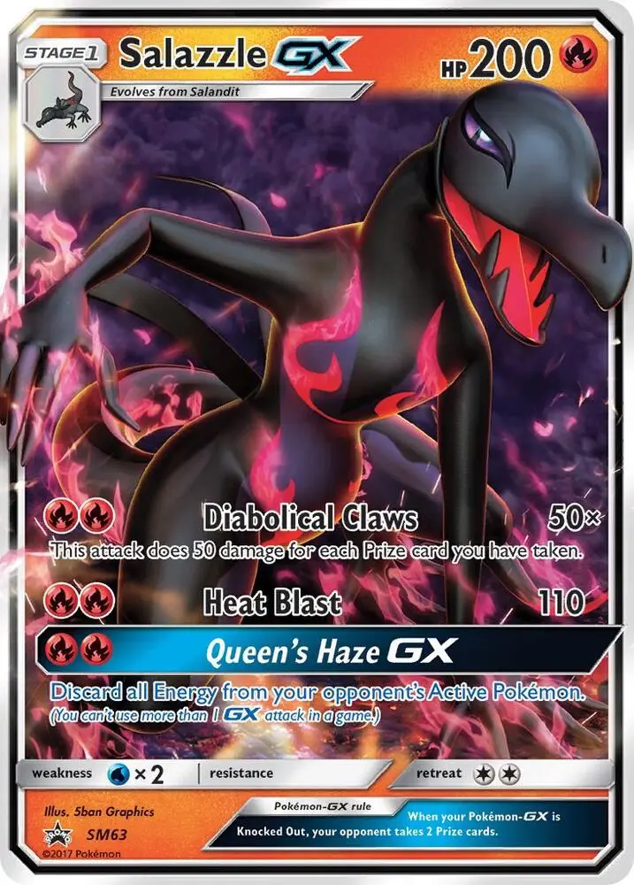 Salazzle GX, SM Black Star Promos SM63/248