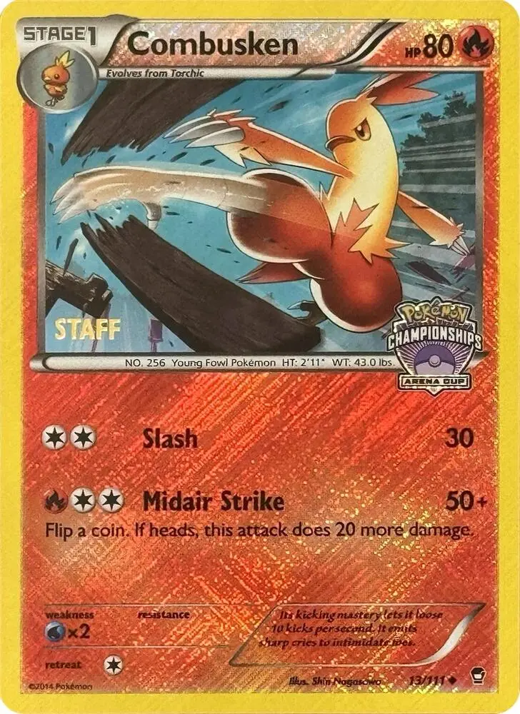 Combusken, League & Championship Cards 013/111