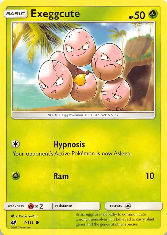 Exeggcute, Crimson Invasion 4/111