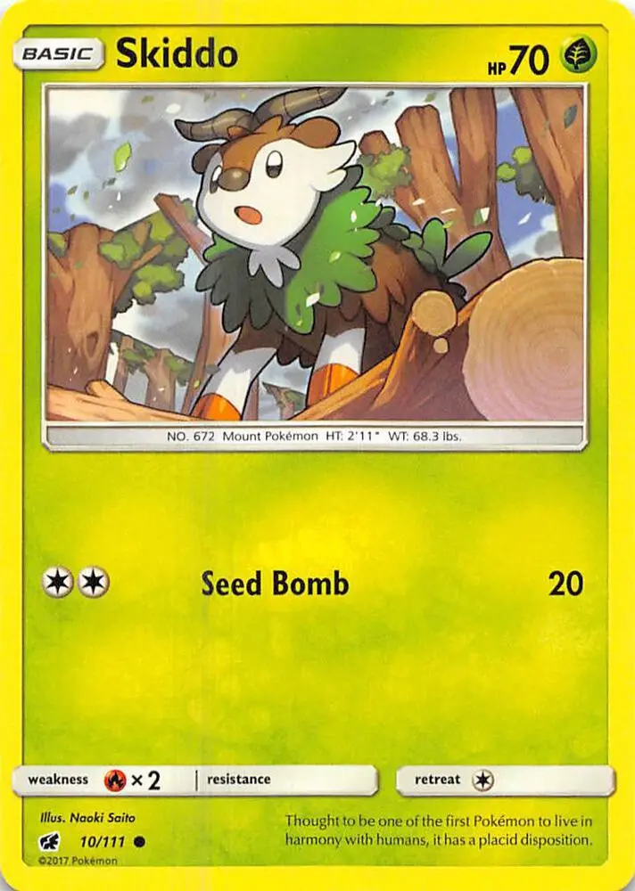 Skiddo, Crimson Invasion 10/111