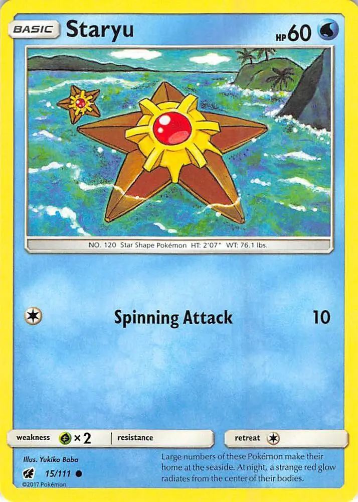 Staryu, Crimson Invasion 15/111