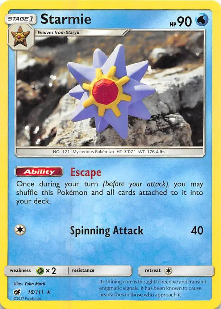 Starmie, Crimson Invasion 16/111