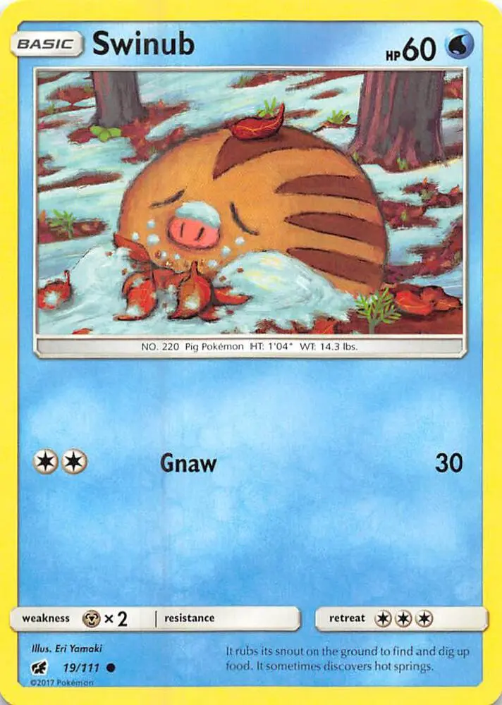 Swinub, Crimson Invasion 19/111