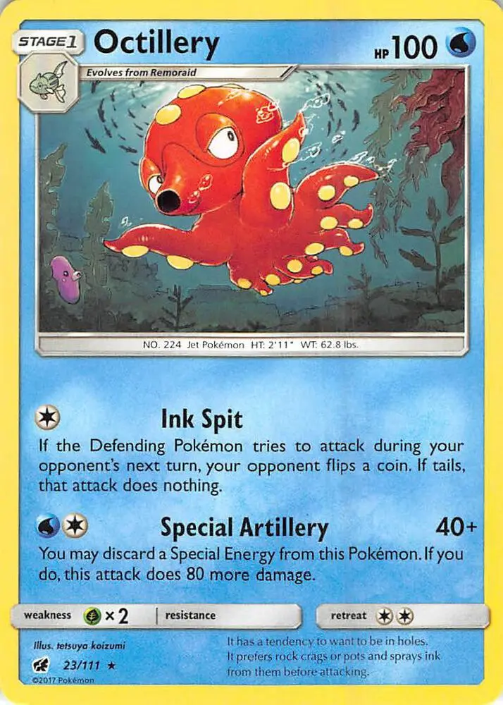 Octillery, Crimson Invasion 23/111