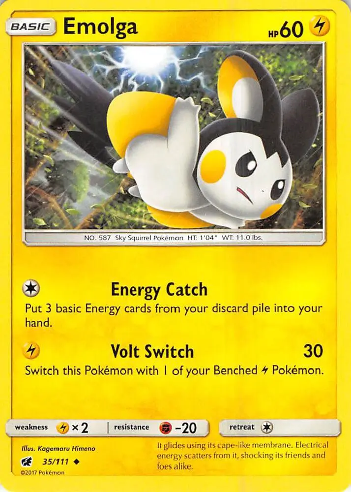 Emolga, Crimson Invasion 35/111