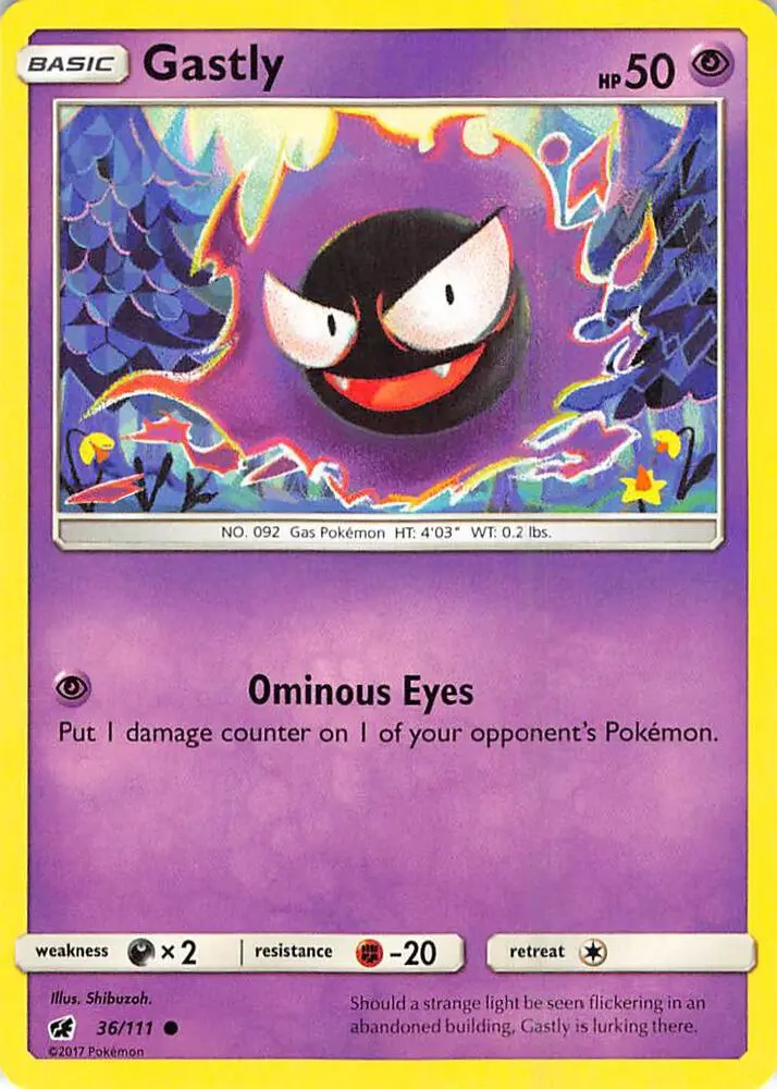 Gastly, Crimson Invasion 36/111
