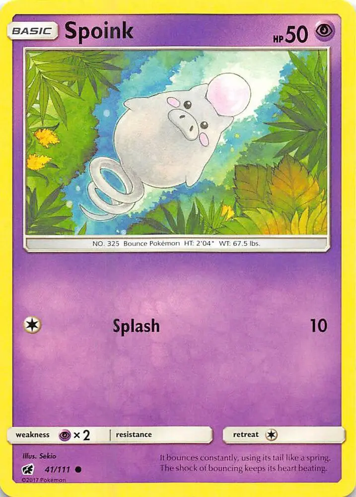 Spoink, Crimson Invasion 41/111