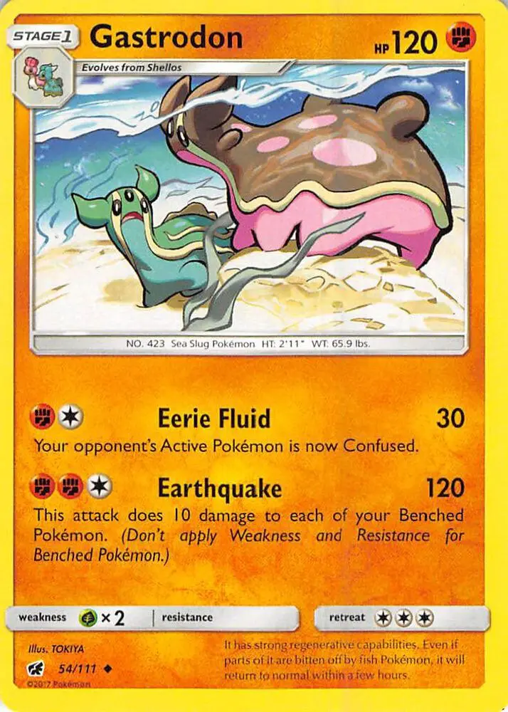 Gastrodon, Crimson Invasion 54/111