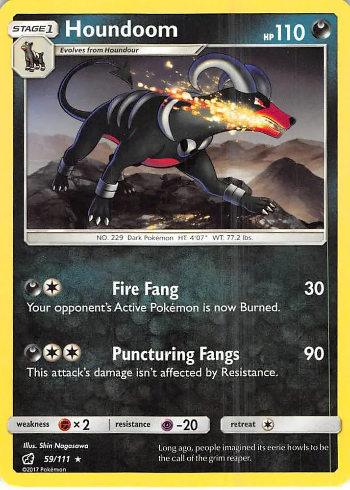 Houndoom, Crimson Invasion 59/111