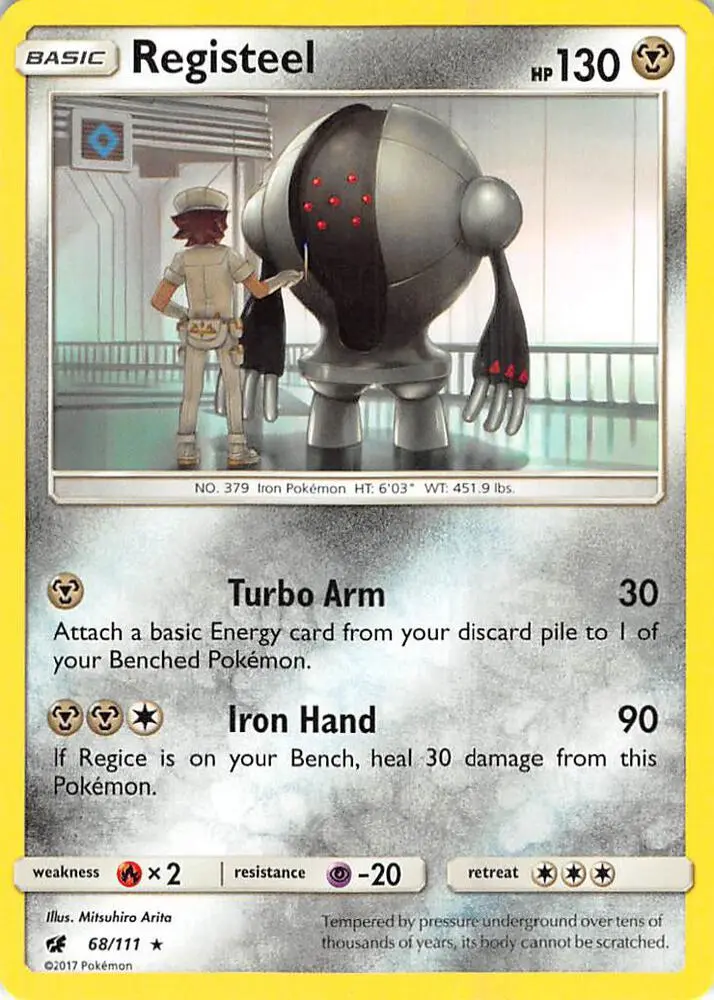 Registeel, Crimson Invasion 68/111