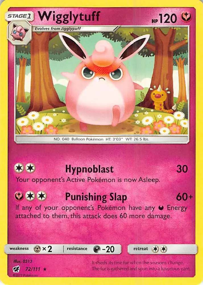Wigglytuff, Crimson Invasion 72/111