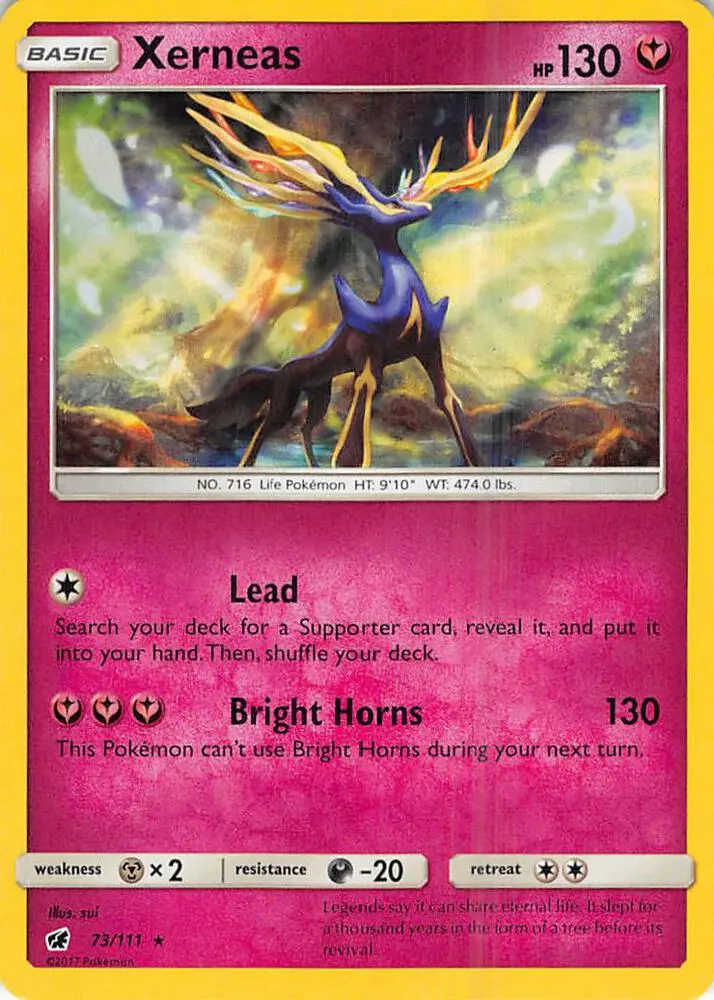 Xerneas, Crimson Invasion 73/111