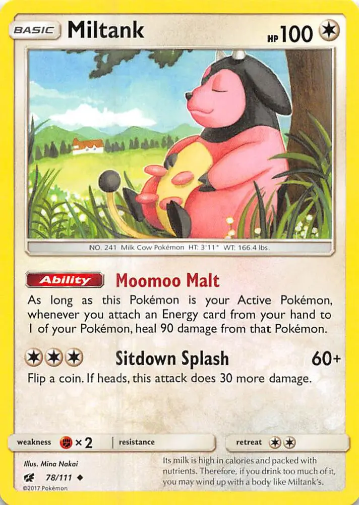 Miltank, Crimson Invasion 78/111
