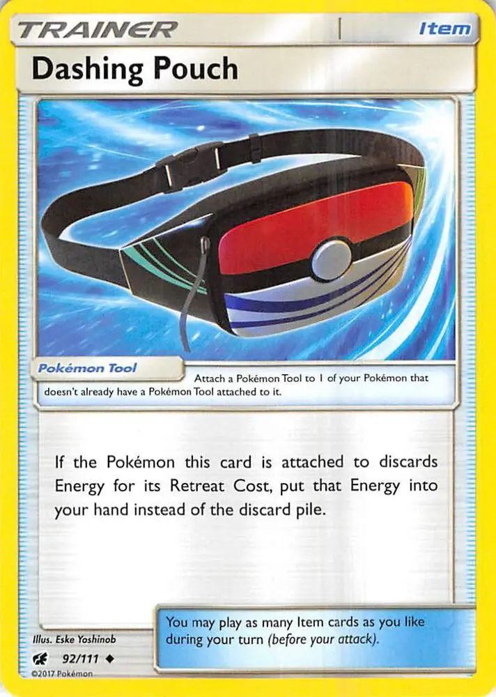 Dashing Pouch, Crimson Invasion 92/111