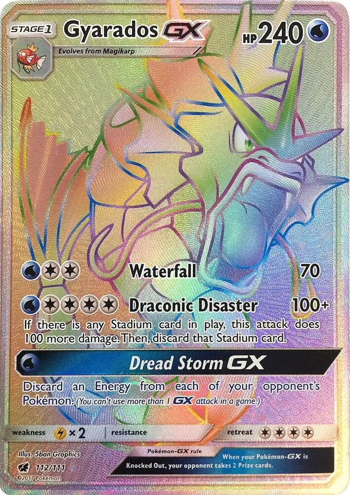 Gyarados GX, Crimson Invasion 112/111