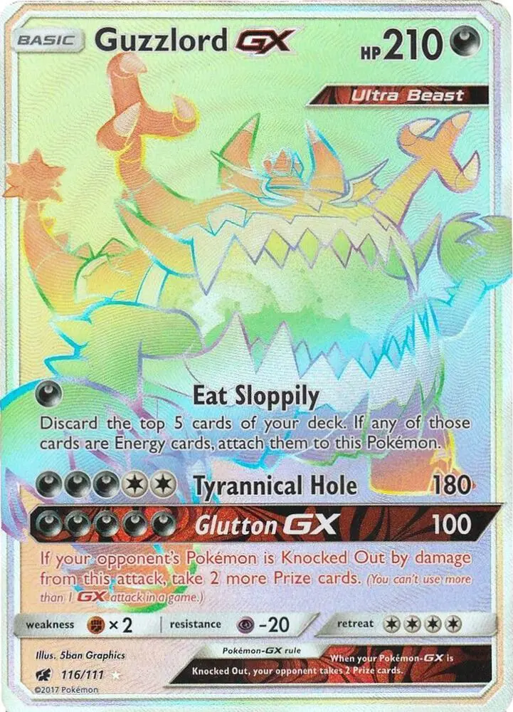 Guzzlord GX, Crimson Invasion 116/111