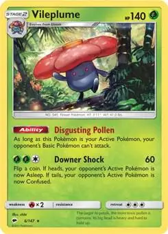 Vileplume, Deck Exclusives 006/147