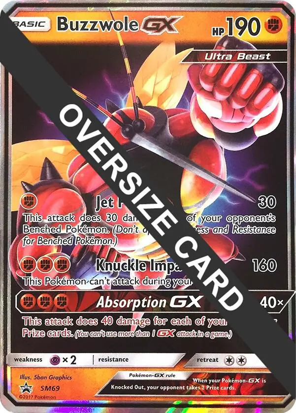 Buzzwole GX, Jumbo cards SM69