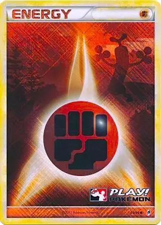 Fighting Energy, League & Championship Cards 093/095