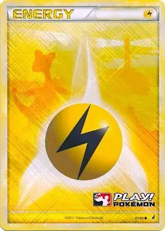 Lightning Energy, League & Championship Cards 091/095
