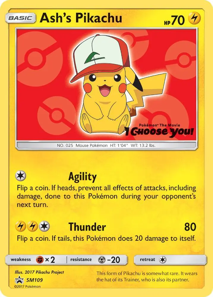 Ash's Pikachu, SM Black Star Promos SM109/248