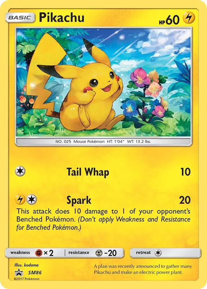 Pikachu, SM Black Star Promos SM86/248