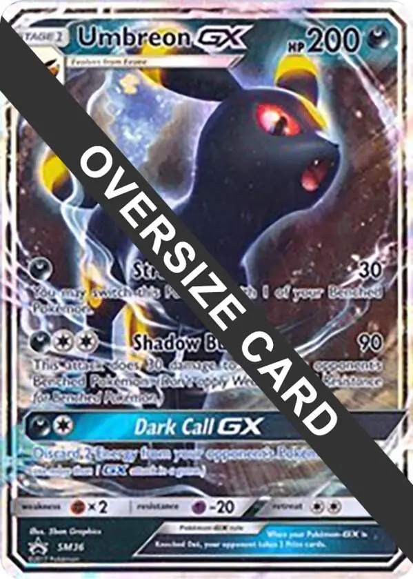 Umbreon GX, Jumbo cards SM36
