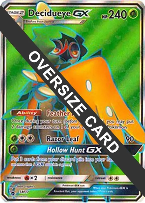 Decidueye GX, Jumbo cards SM37
