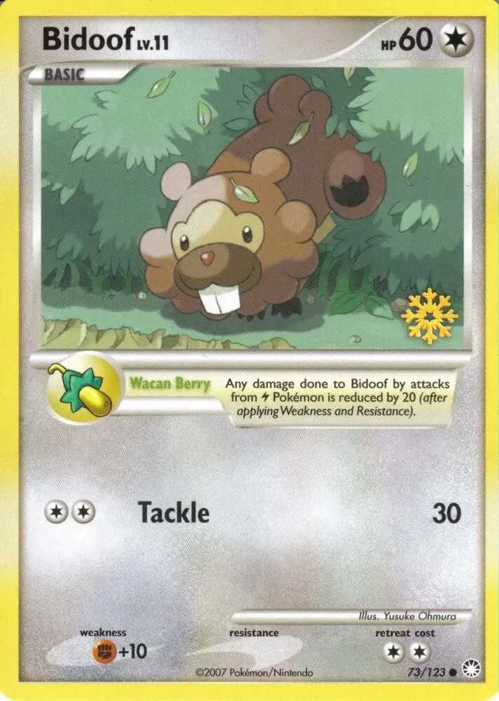 Bidoof, Countdown Calendar Promos 073/123