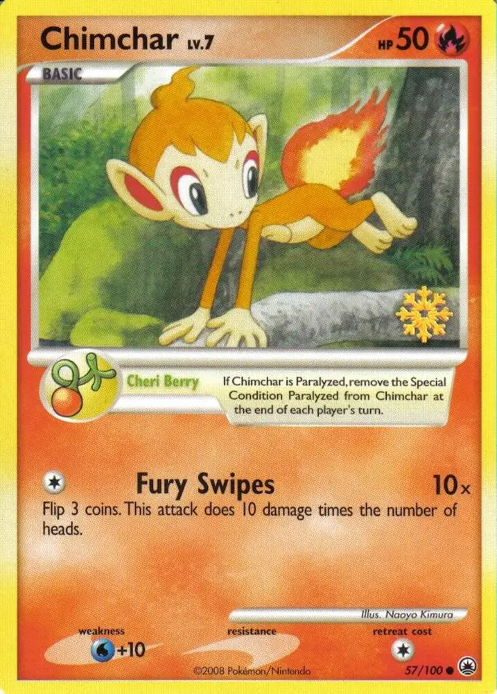 Chimchar, Countdown Calendar Promos 057/100