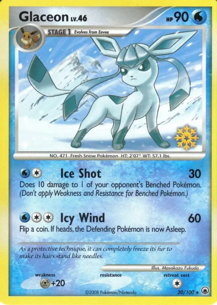 Glaceon, Countdown Calendar Promos 020/100