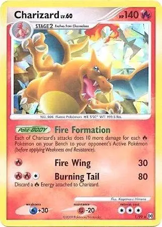 Charizard, Miscellaneous Cards & Products 001/099